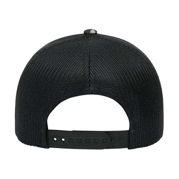 Flexfit YP Classics Veil Camo Retro Trucker Cap
