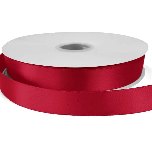 7/8" Bridal Satin Ribbon - 100yd Roll - Foil Print