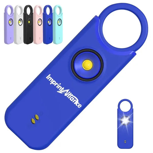 135dB Personal Safety Alarm with LED Strobe Light