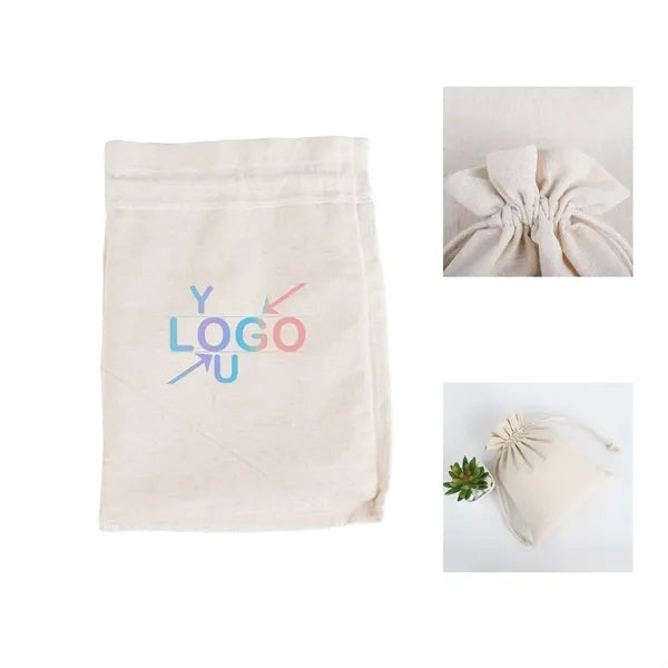 Organic Cotton Drawstring Organizer