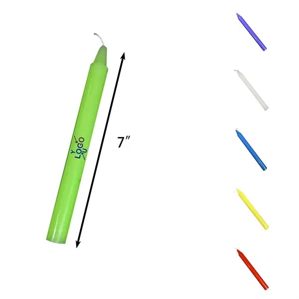 EcoGlow Colorful Taper Candle