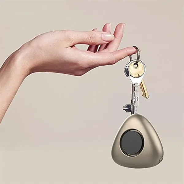 Personal Safety Alarm Keychain with Triangle Emergency Siren