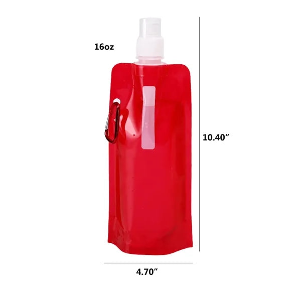 Portable Foldable Sports Water Bag Bottle