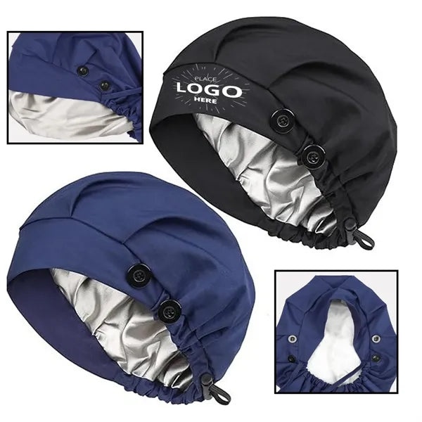 Double-Layered Cotton Pom-Pom Hat With Polyester Lining For