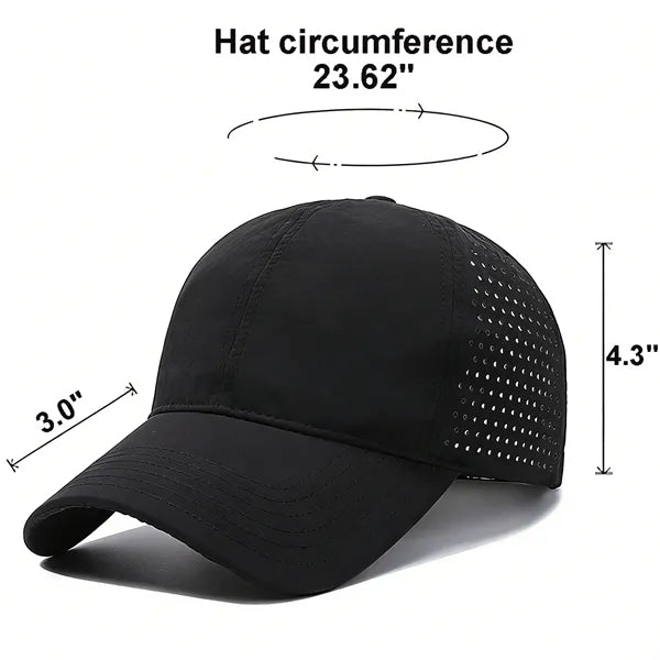 Summer Outdoor Breathable Quick-Drying Baseball Cap