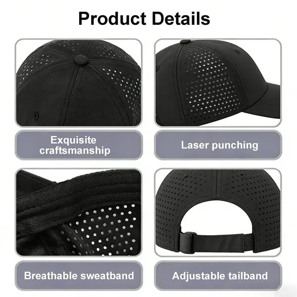 Summer Outdoor Breathable Quick-Drying Baseball Cap