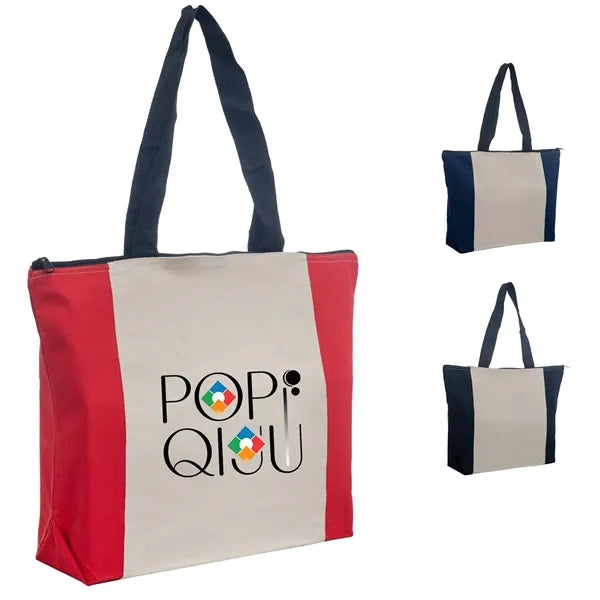 12oz Two-Tone Cotton Canvas Bag