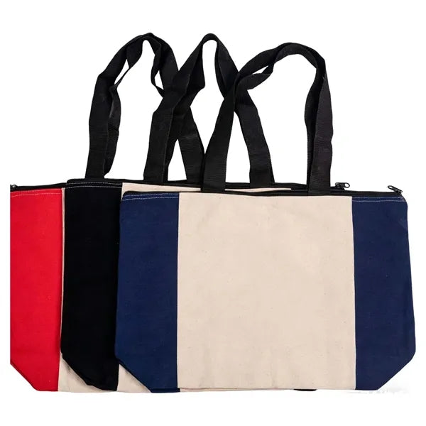 12oz Two-Tone Cotton Canvas Bag