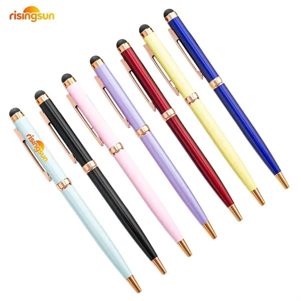 Hope Stylus Satin Soft Touch Click Metal Pen