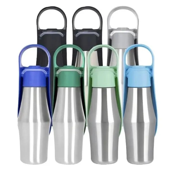 27oz Portable Stainless Steel Dog Water Bottle