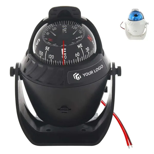 Navigation marine car boat dashboard compass with light