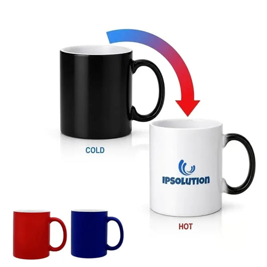 11 Oz Heat-Activated Color Changing Mug Full Image Reveal
