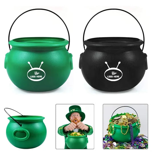 Halloween Handheld Candy Plastic Bucket