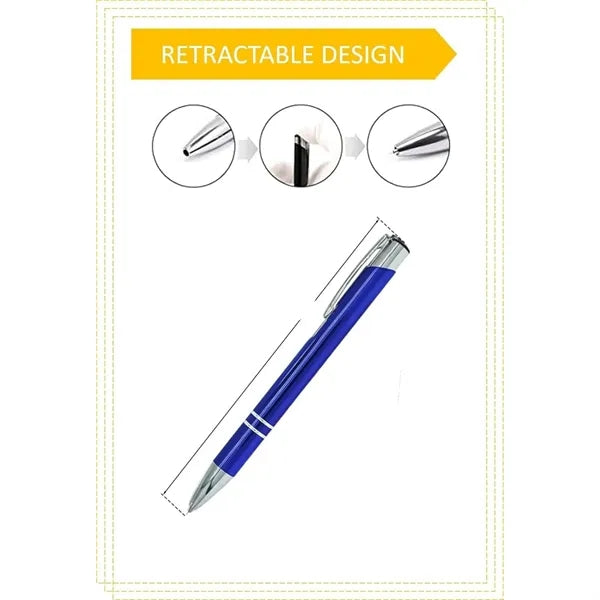 Premium Aluminum Ballpoint Pen Office Stationery