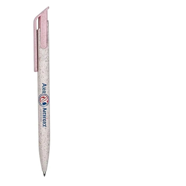 Eco-Friendly Two-Tone Wheat Straw Ballpoint Pe