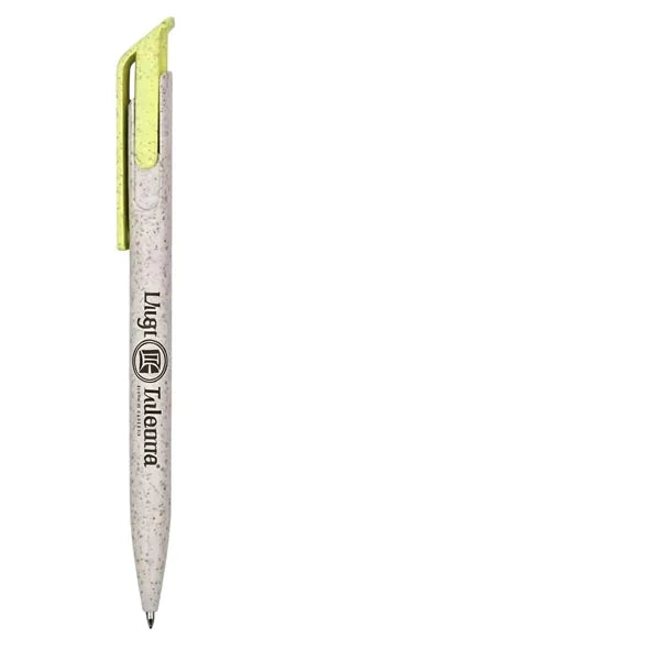 Eco-Friendly Two-Tone Wheat Straw Ballpoint Pe