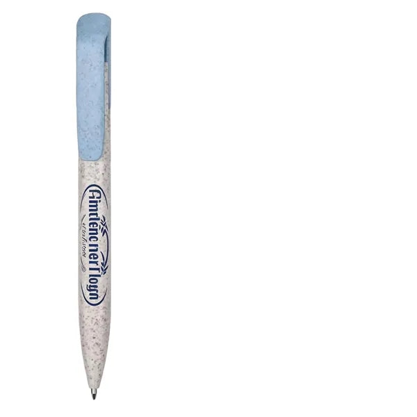 Eco-Friendly Two-Tone Wheat Straw Ballpoint Pe