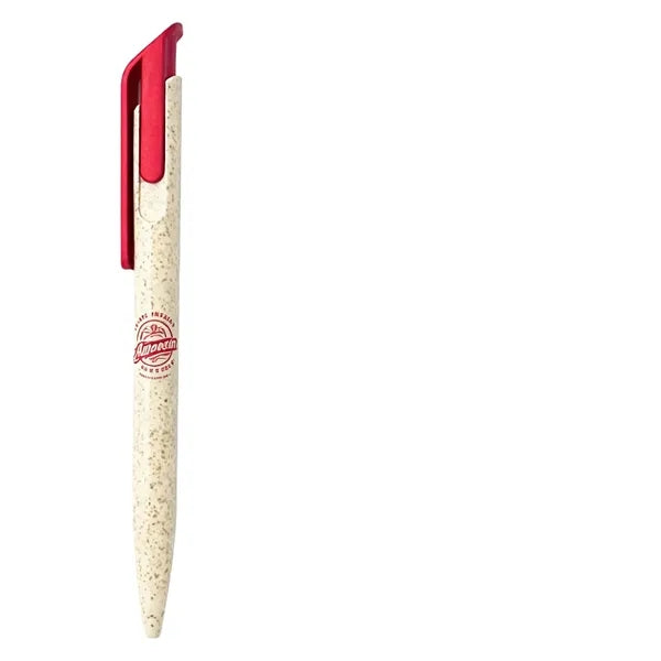 Eco-Friendly Two-Tone Wheat Straw Ballpoint Pe