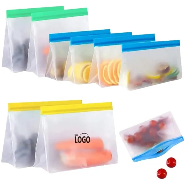 PEVA Freshness Lock Sealed Bags Airtight Food Storage