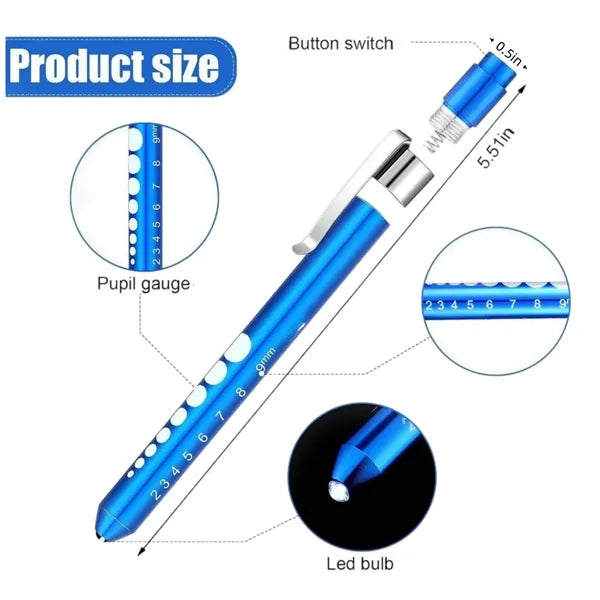 Medical Pen Light with Two Batteries