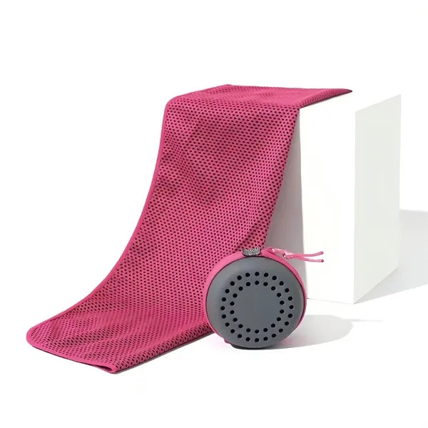 Ice Feel Tech Quick Dry Cooling Towel for Yoga Fitness