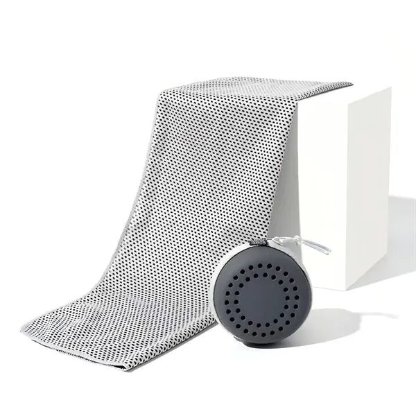 Ice Feel Tech Quick Dry Cooling Towel for Yoga Fitness