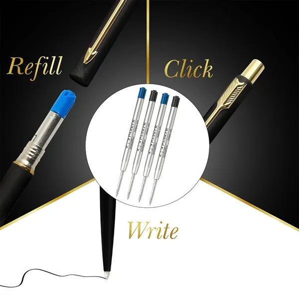 Multicolor Plastic Press Ballpoint Pen Office Stationery