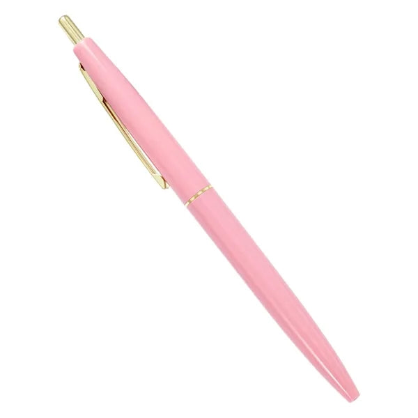 Multicolor Plastic Press Ballpoint Pen Office Stationery