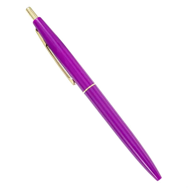 Multicolor Plastic Press Ballpoint Pen Office Stationery
