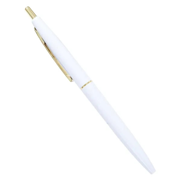 Multicolor Plastic Press Ballpoint Pen Office Stationery