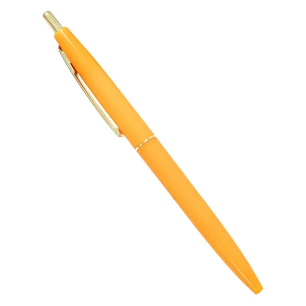 Multicolor Plastic Press Ballpoint Pen Office Stationery