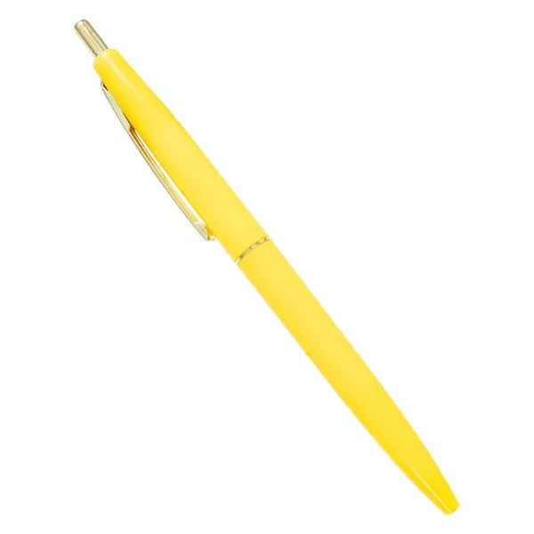 Multicolor Plastic Press Ballpoint Pen Office Stationery