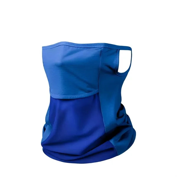 Durable Silk Fabric Cooling UV Protection Neck &Face Gaiter