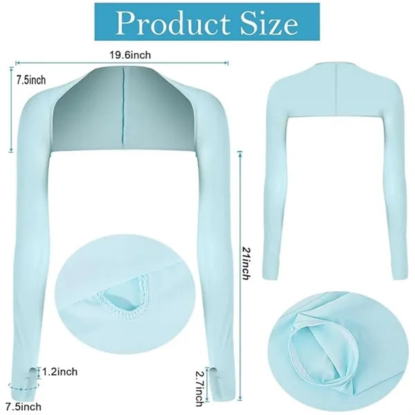 UV Protection Golf Shawl with Sleeves