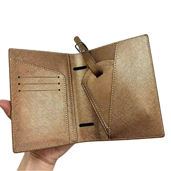 Sophisticated PU Passport Organizer Set