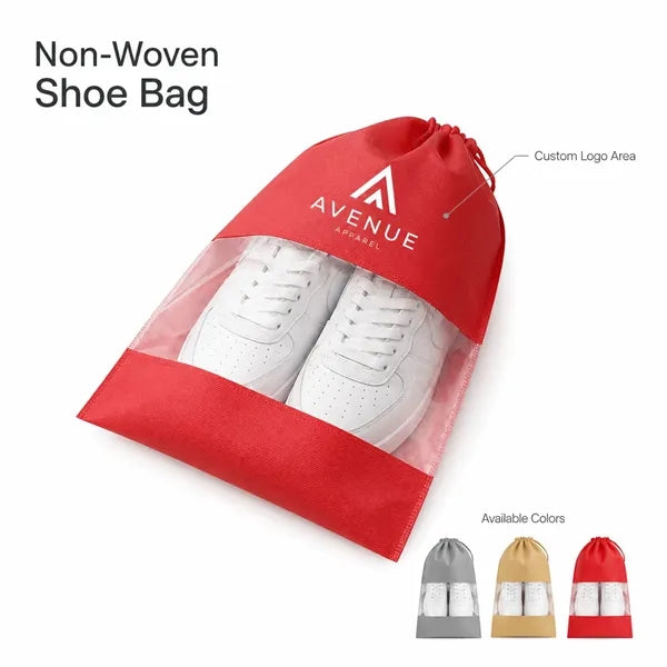 Logo Non-Woven Dustproof Shoe Bag