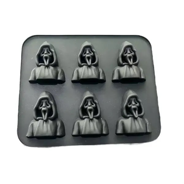 Low MOQ Custom Logo Funny Spooky Silicone Ice Cube Tray
