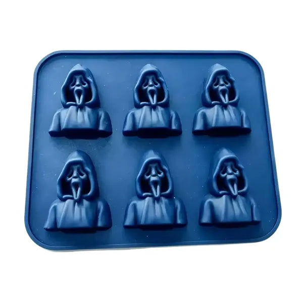 Low MOQ Custom Logo Funny Spooky Silicone Ice Cube Tray