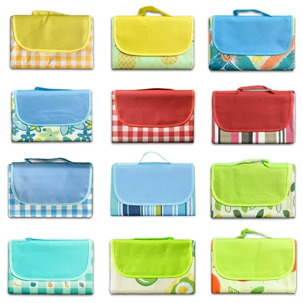 Logo Moisture-Proof Outdoor Portable Picnic Beach Mat
