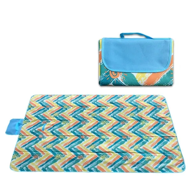 Logo Moisture-Proof Outdoor Portable Picnic Beach Mat