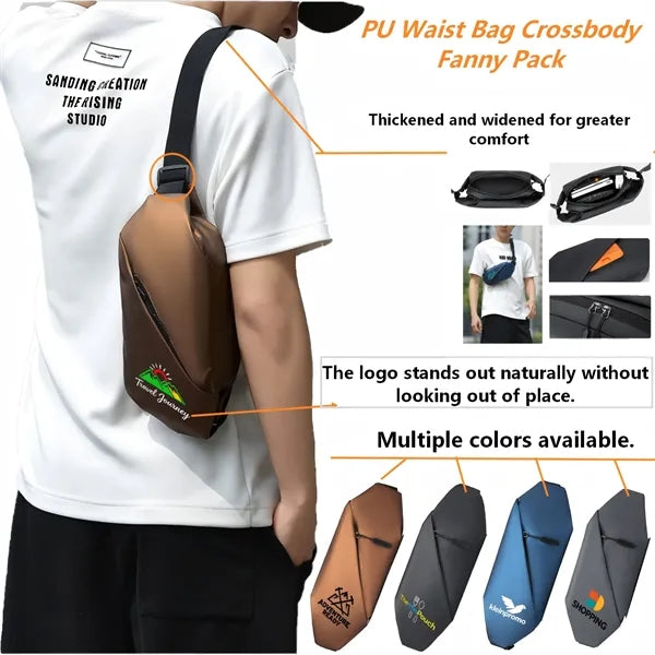 Business Minimalist Crossbody Waist Bag Commuter Sports Phon