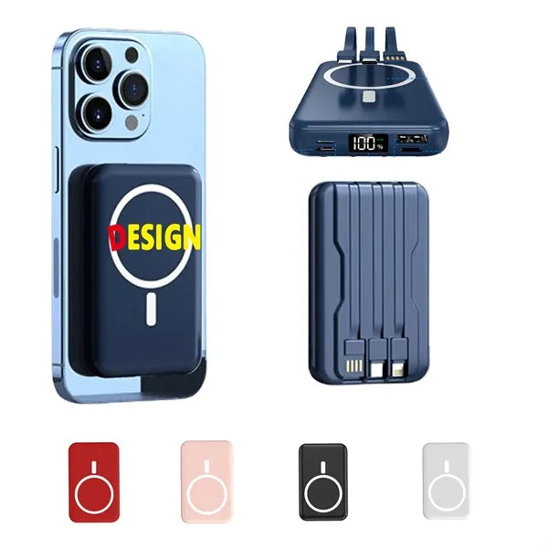 10000mAh Magnetic Power Bank for iOS Android