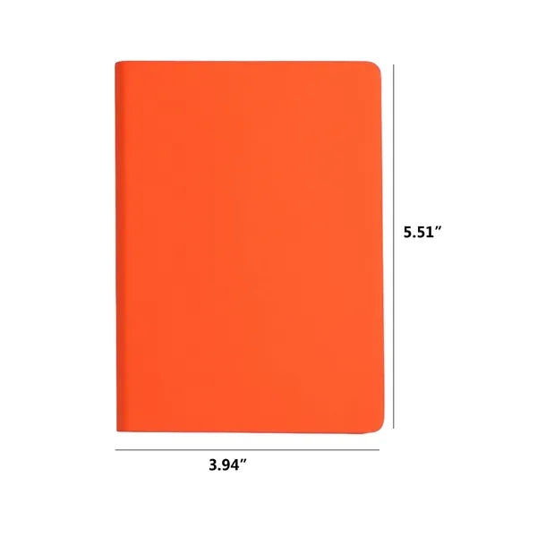 Soft Leather Flap Pocket Notebook