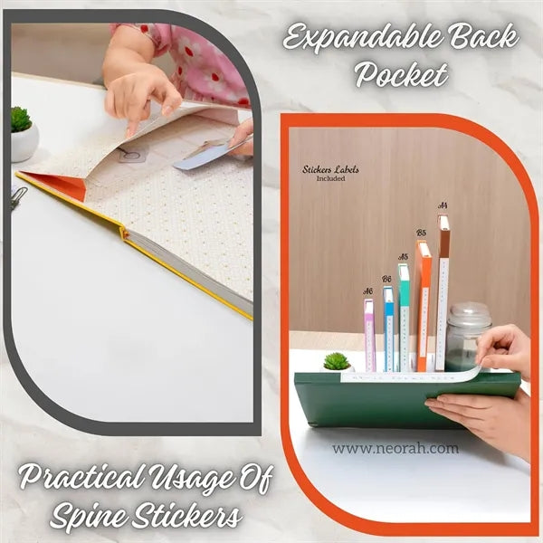 Soft Leather Flap Pocket Notebook
