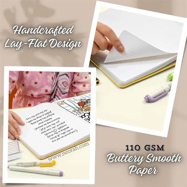 Soft Leather Flap Pocket Notebook