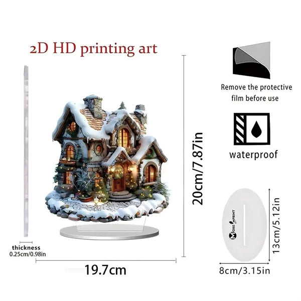 Decor Desk 2D Acrylic Desktop Ornament