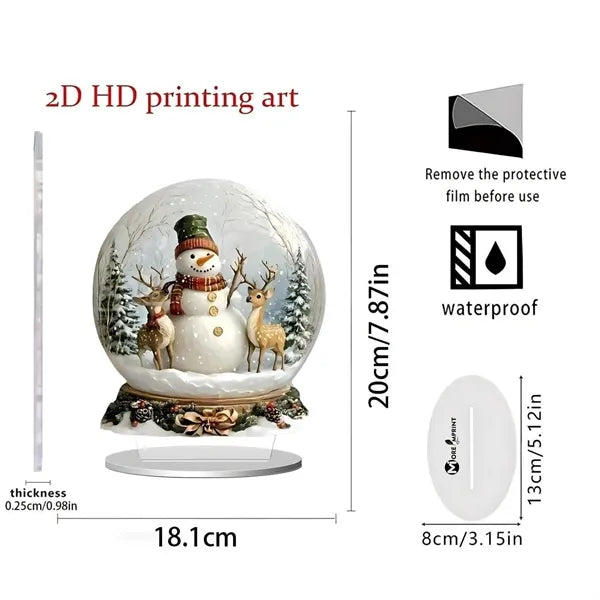 Decor Desk 2D Acrylic Desktop Ornament