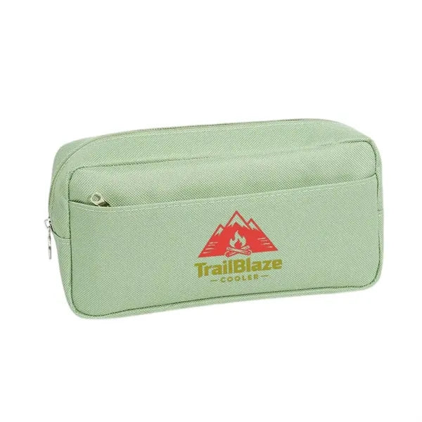 Logo Oxford Double Layer Pencil Case Organizer
