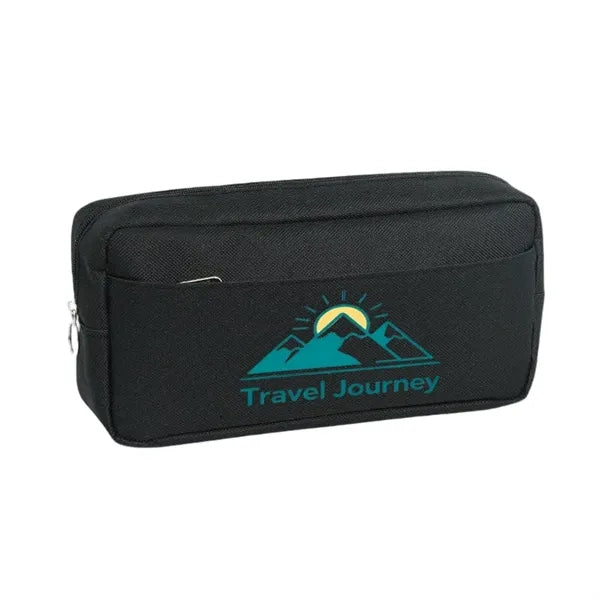 Logo Oxford Double Layer Pencil Case Organizer