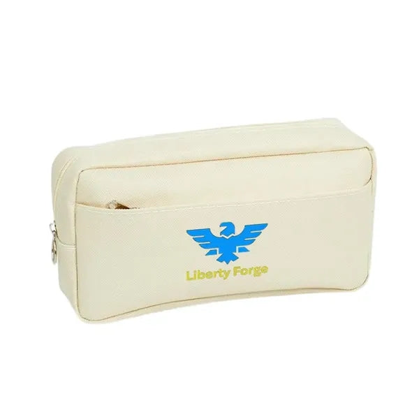 Logo Oxford Double Layer Pencil Case Organizer